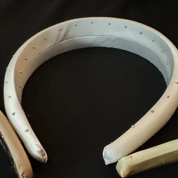 Crystal Rhinestone Headbands Bundle and Save | Cream Nude Peach Tan - Picture 7 of 8